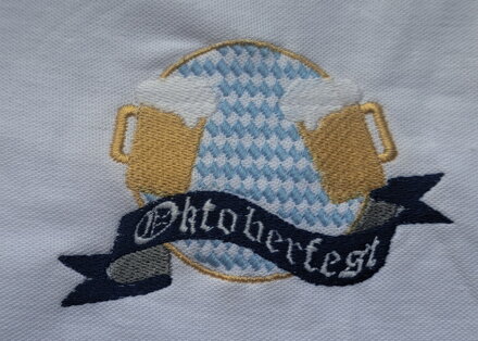 Polo white - Oktoberfest