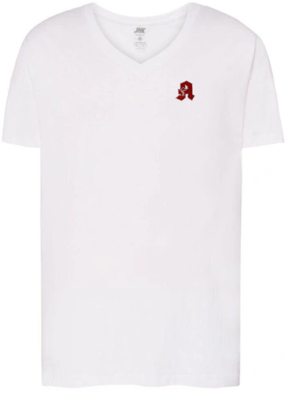V-neck woman mit A Logo